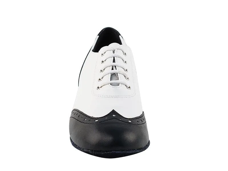 Swing Black & White Cuban Heel