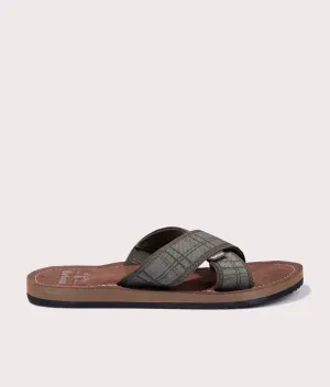 Tartan Toeman Beach Sandals