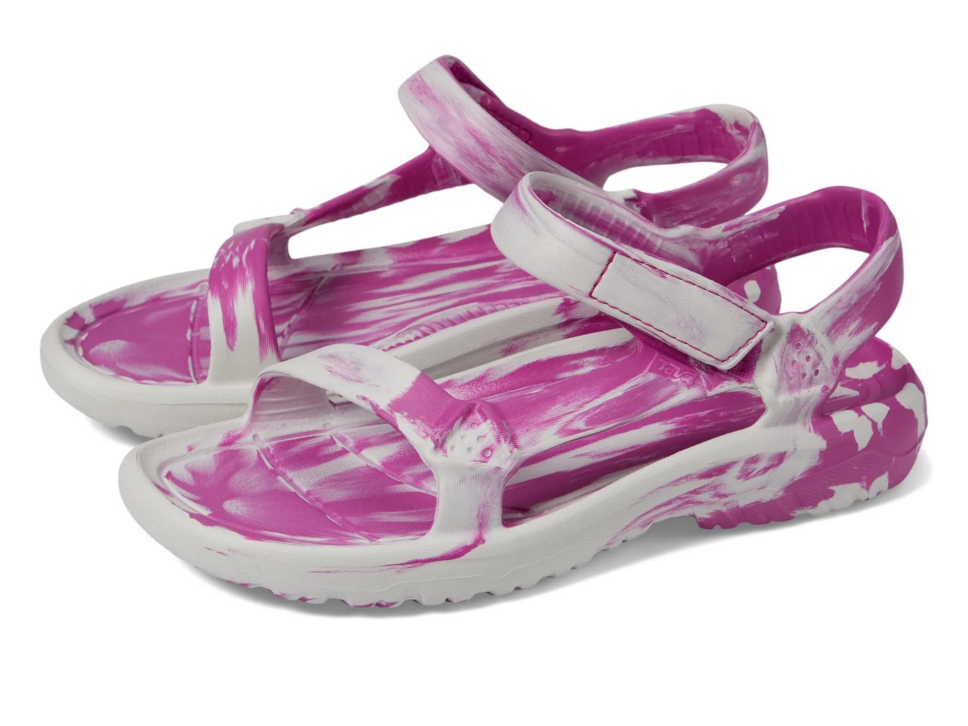 Teva Girls Hurricane Drift Huemix Sandal, Rose Violet Swirl