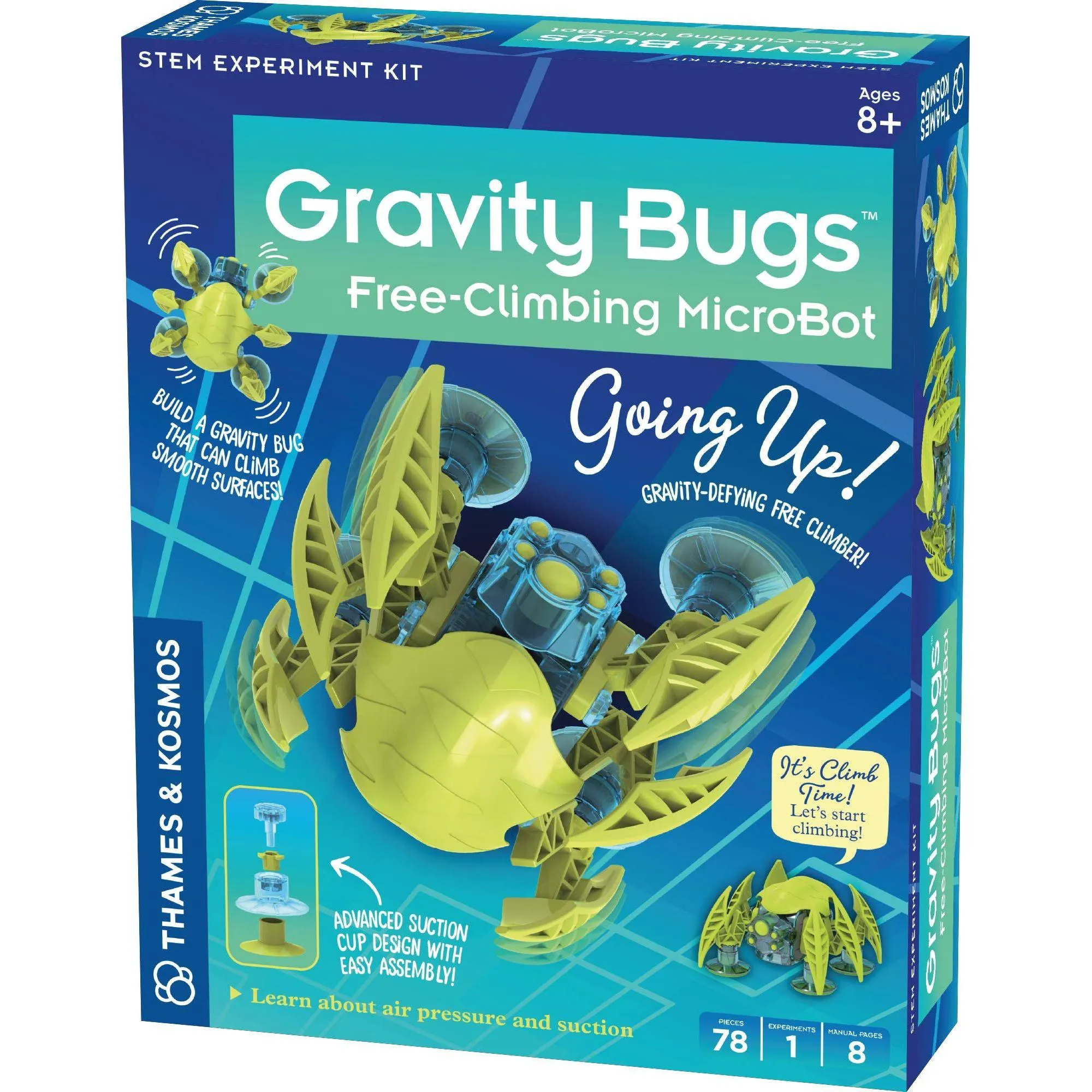 Thames & Kosmos Gravity Bugs Free Climbing MicroBot