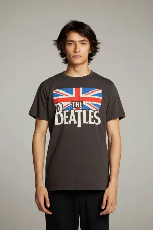 The Beatles Union Jack Crew Neck Tee