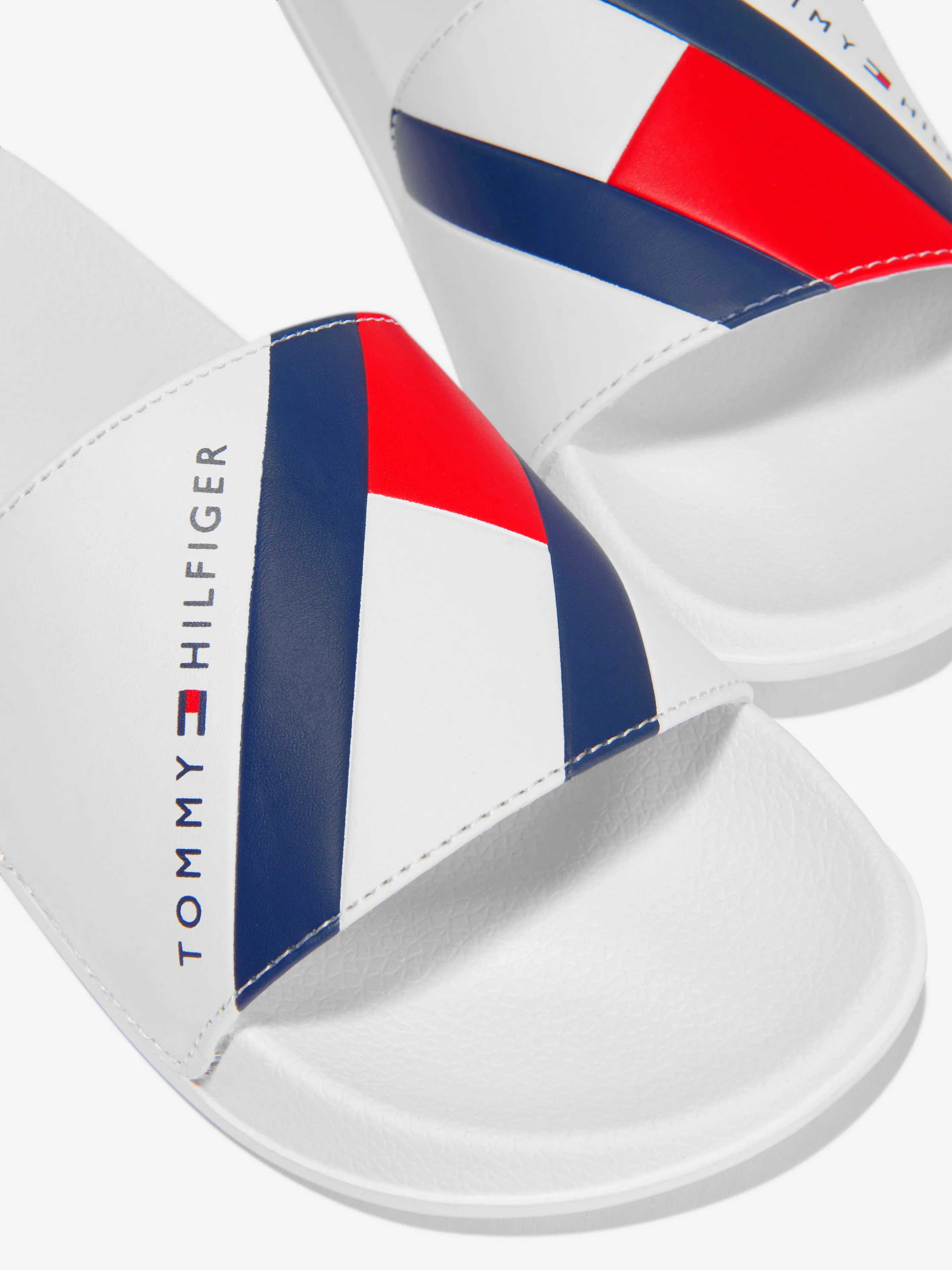 Tommy Hilfiger Boys Flag Logo Print Sliders