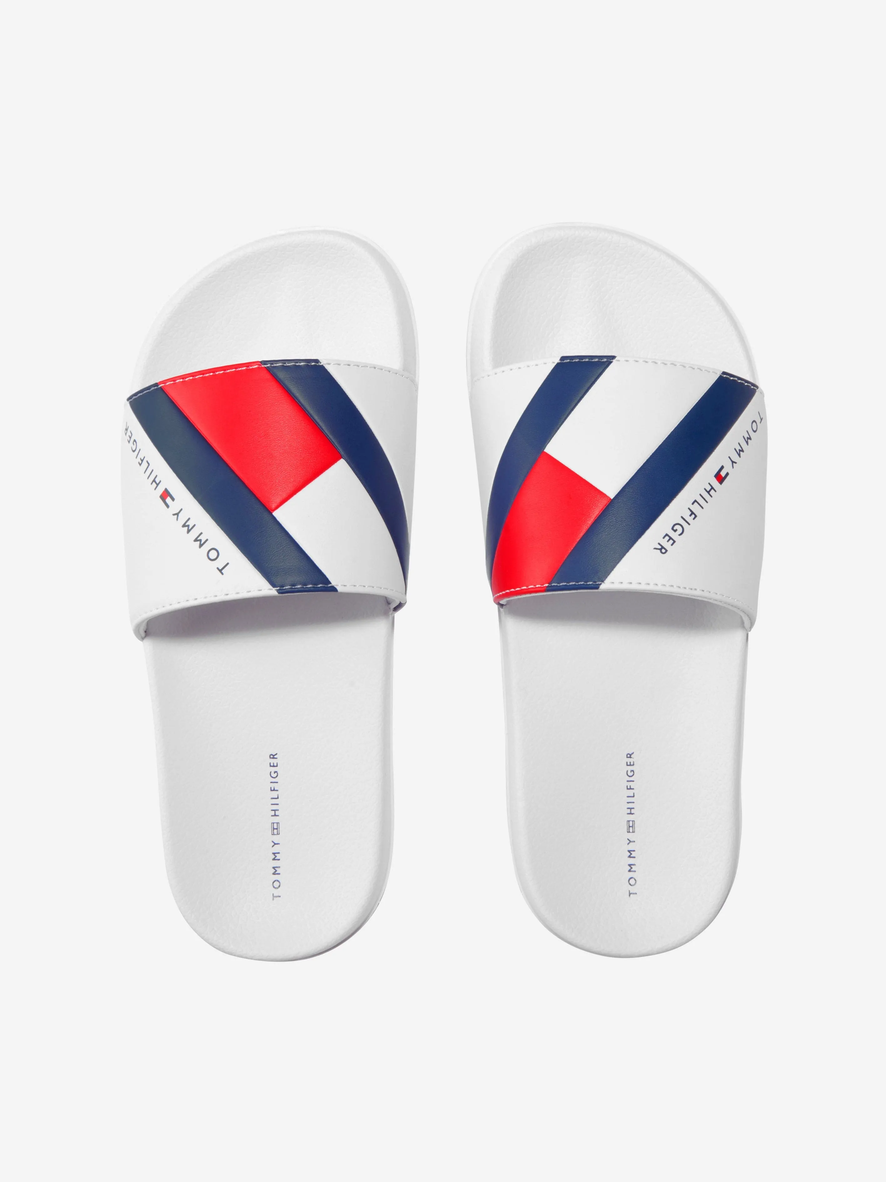 Tommy Hilfiger Boys Flag Logo Print Sliders