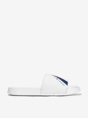 Tommy Hilfiger Boys Flag Logo Print Sliders