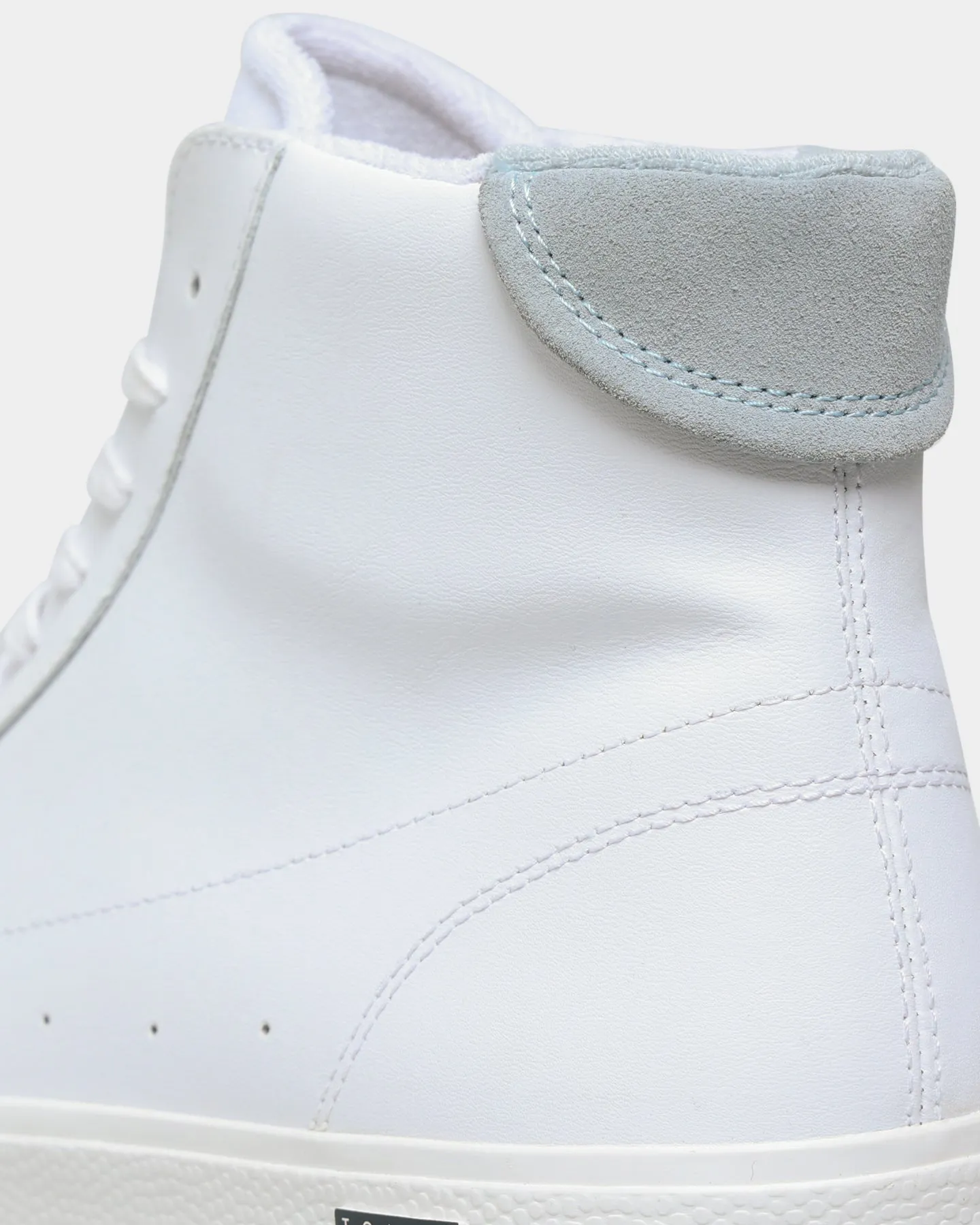 Tommy Jeans Leather High-Top Vulcanised White