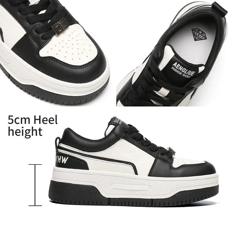 Top-Quality Durable Round-Toe Air Mesh Rubber Sneakers