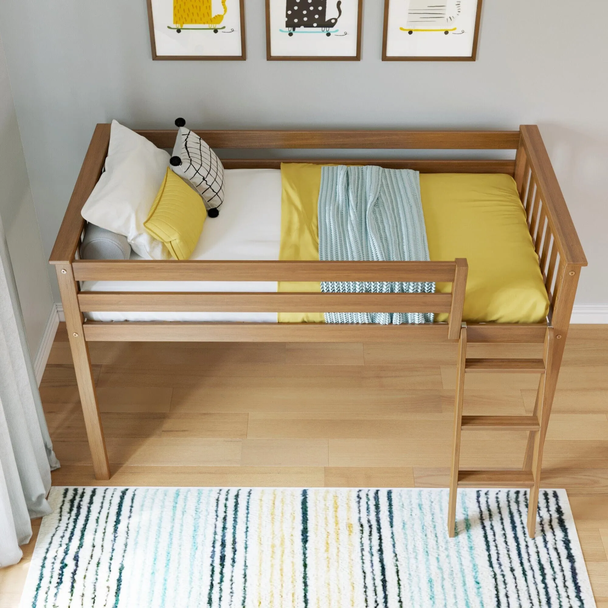 Twin Low Loft Bed