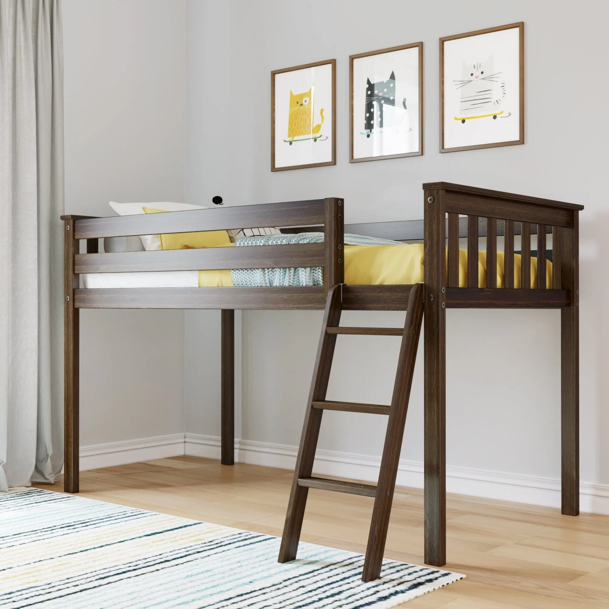 Twin Low Loft Bed