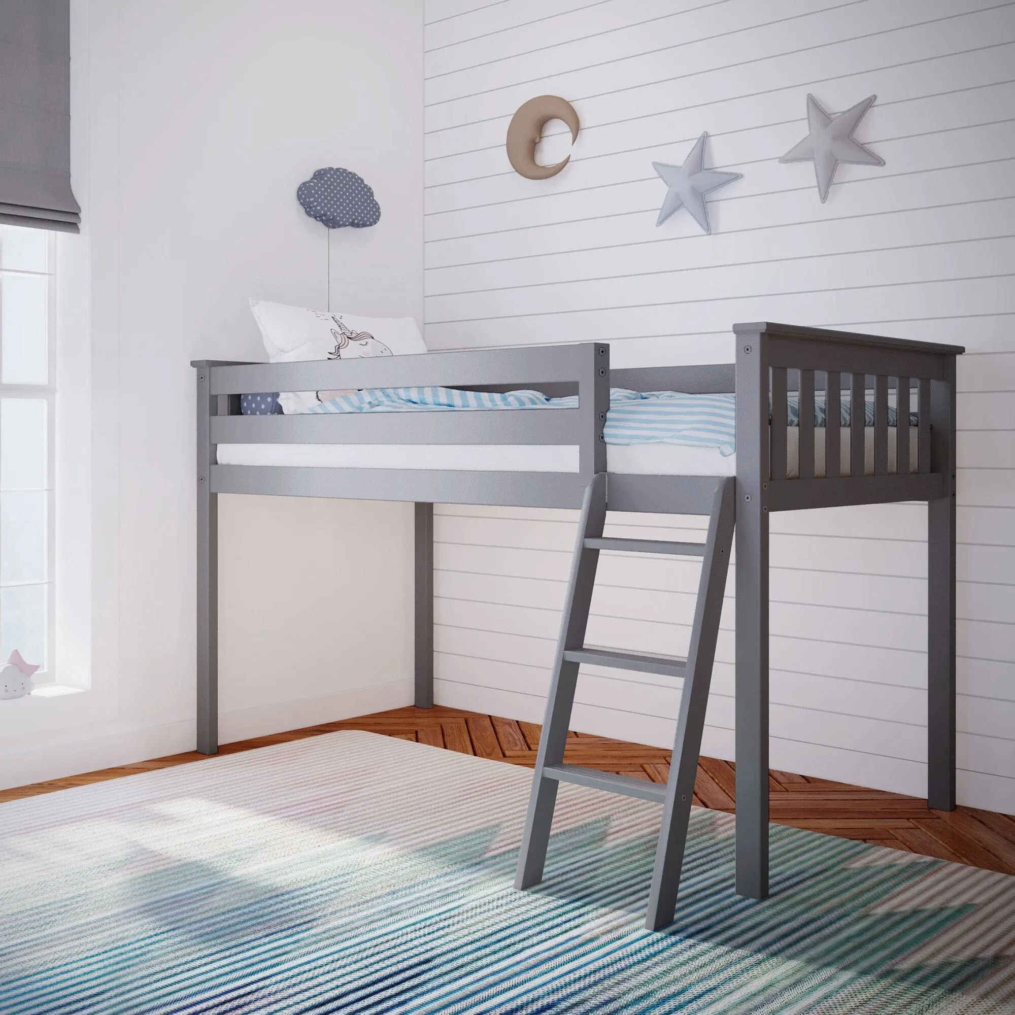 Twin Low Loft Bed