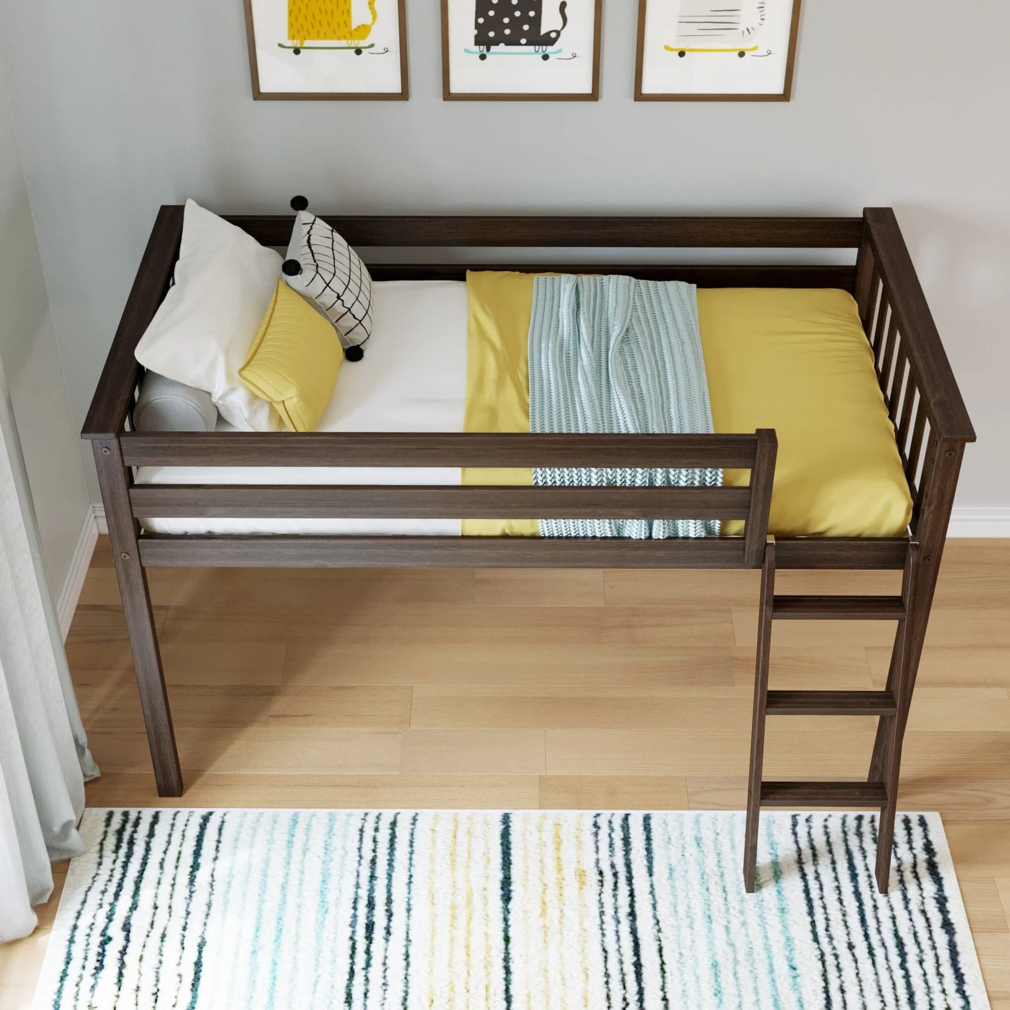 Twin Low Loft Bed