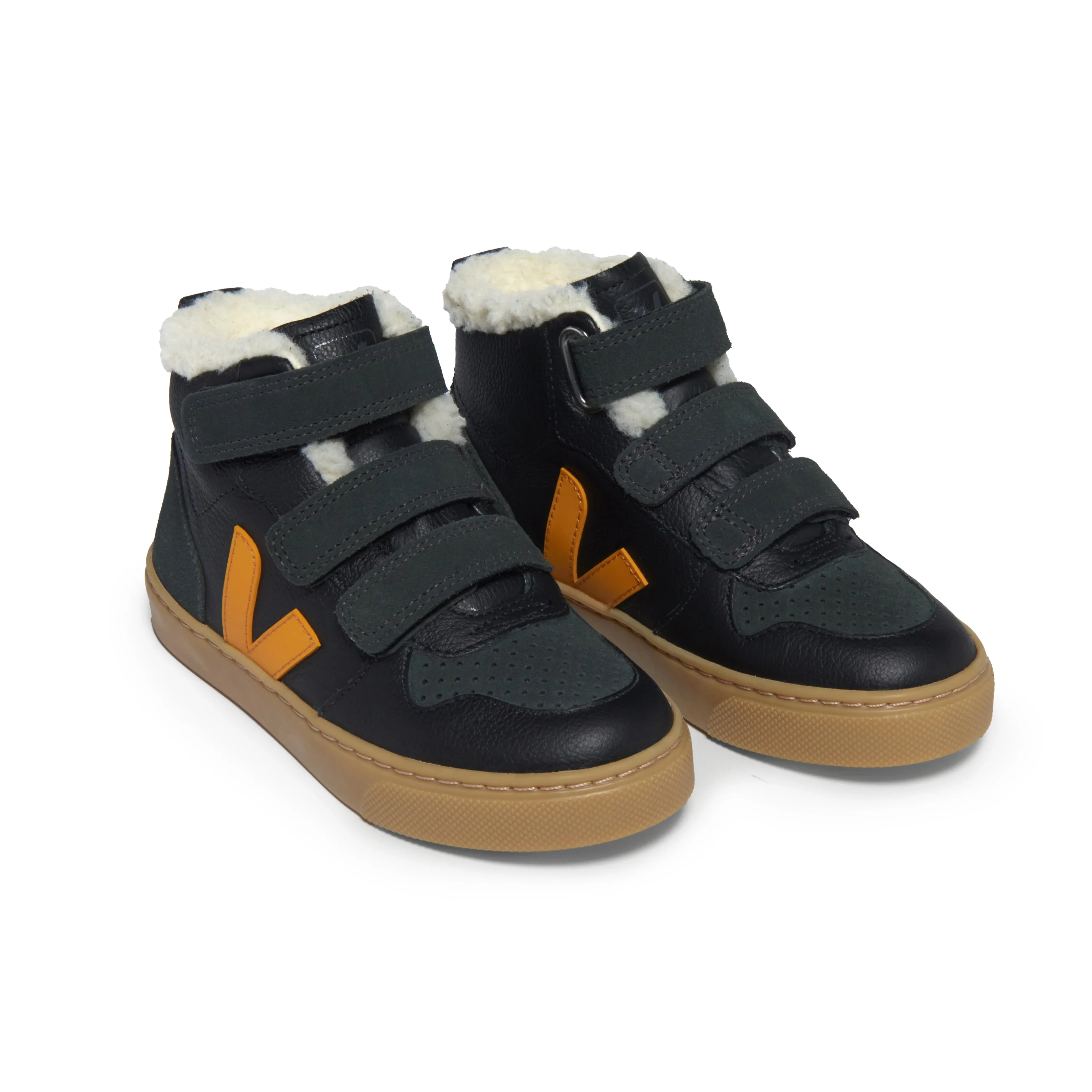 V-10 Winter Fleece High-Top Sneakers - Graphite