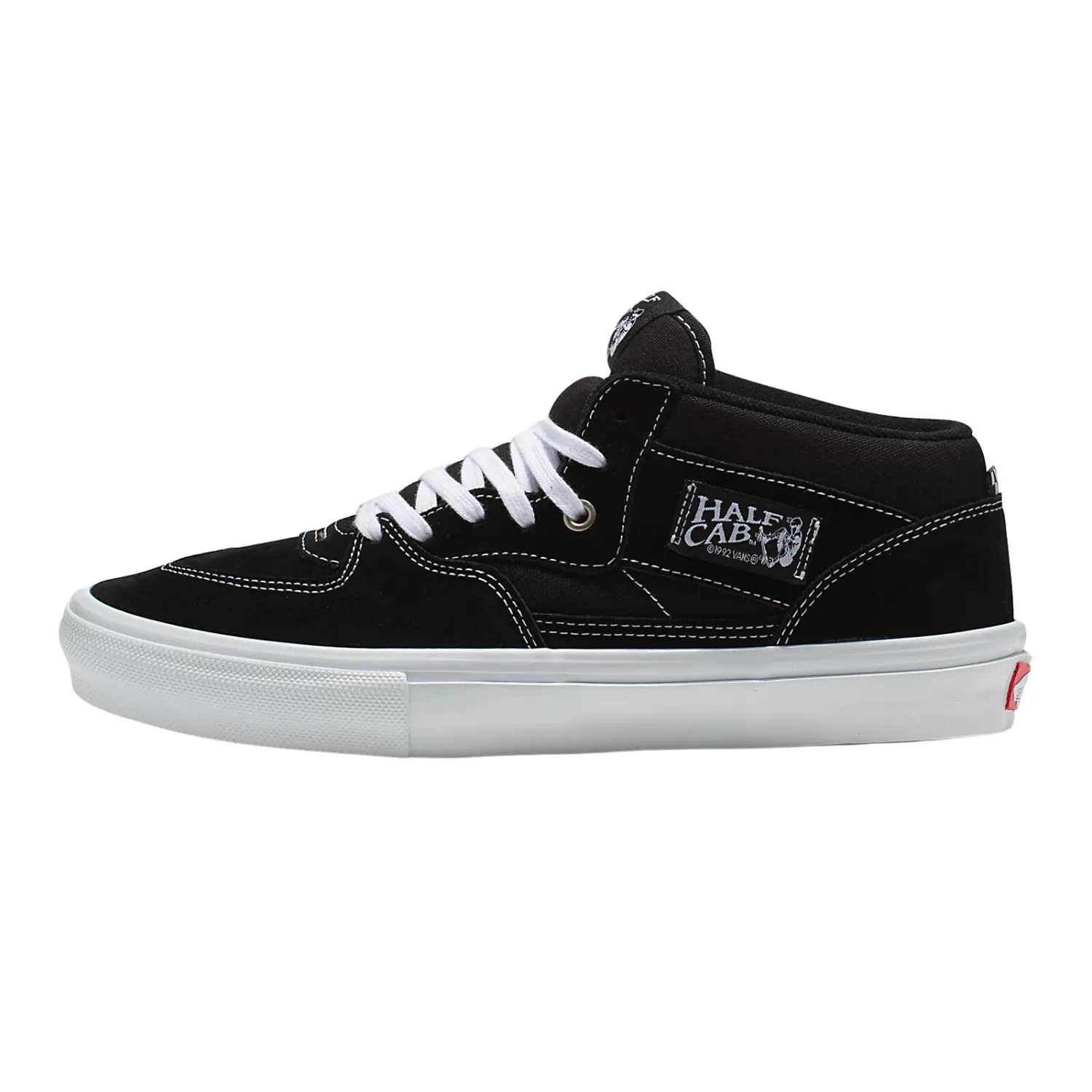 Vans Skate Half Cab Black/White - Men's Shoes