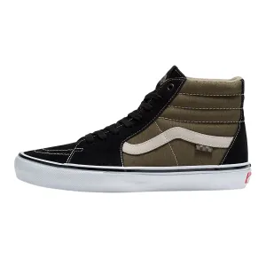 Vans Skate Sk8-Hi Black/Olive - Men's Shoes