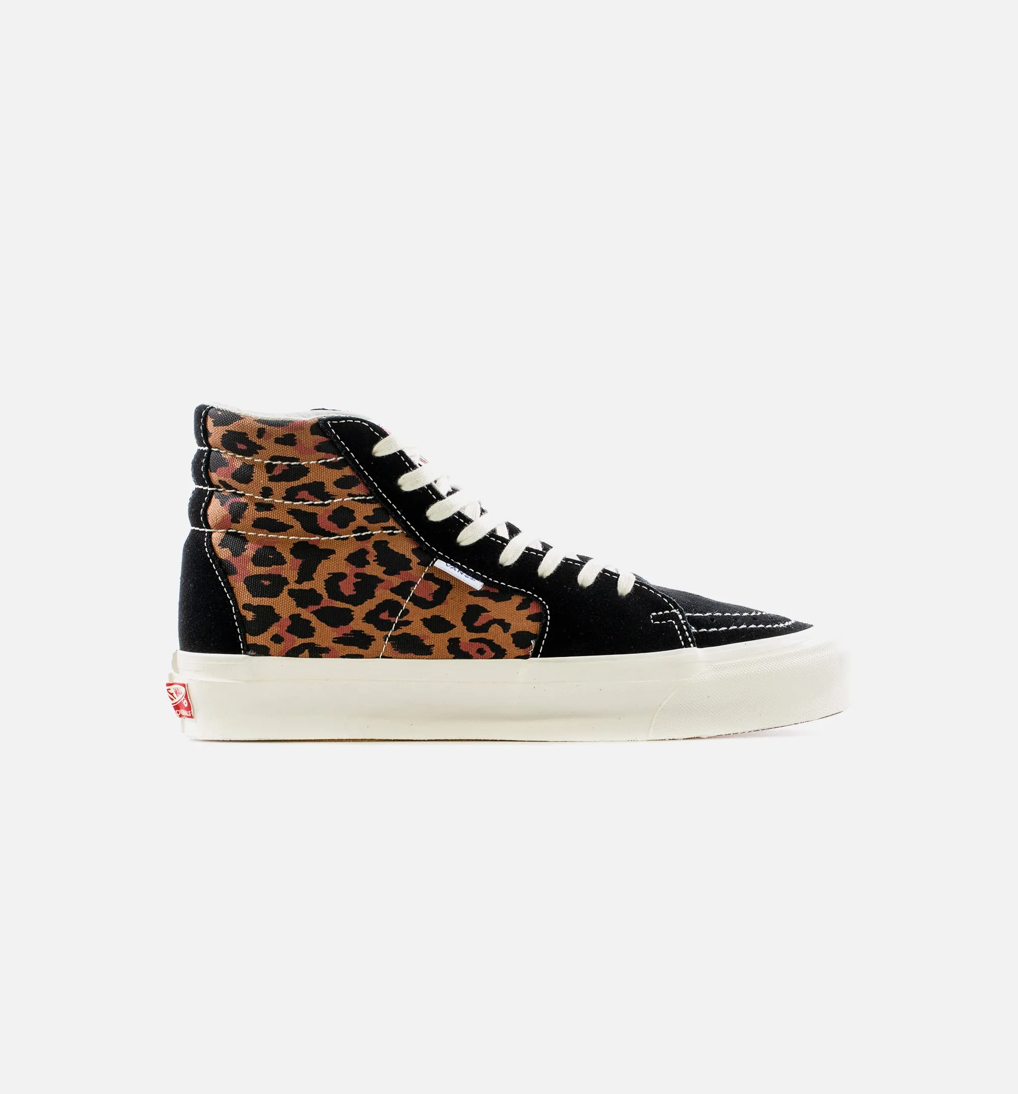 Vault OG Style 38 LX Leopard Mens Skateboarding Shoe - Leopard/Black/White