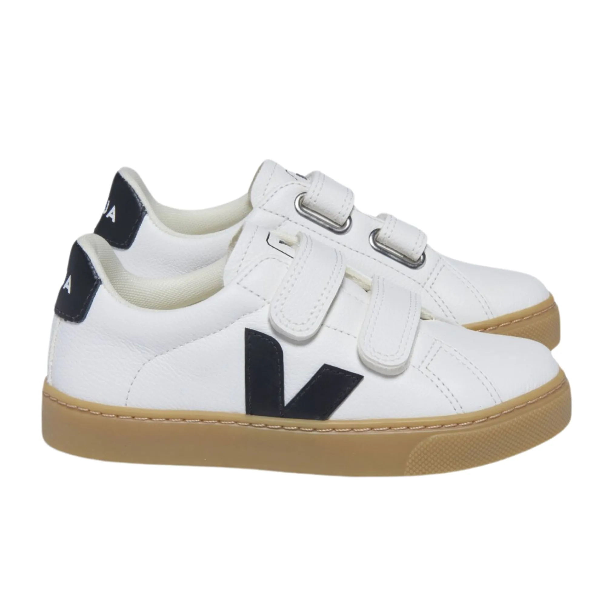 Veja Esplar Leather White Black Natural