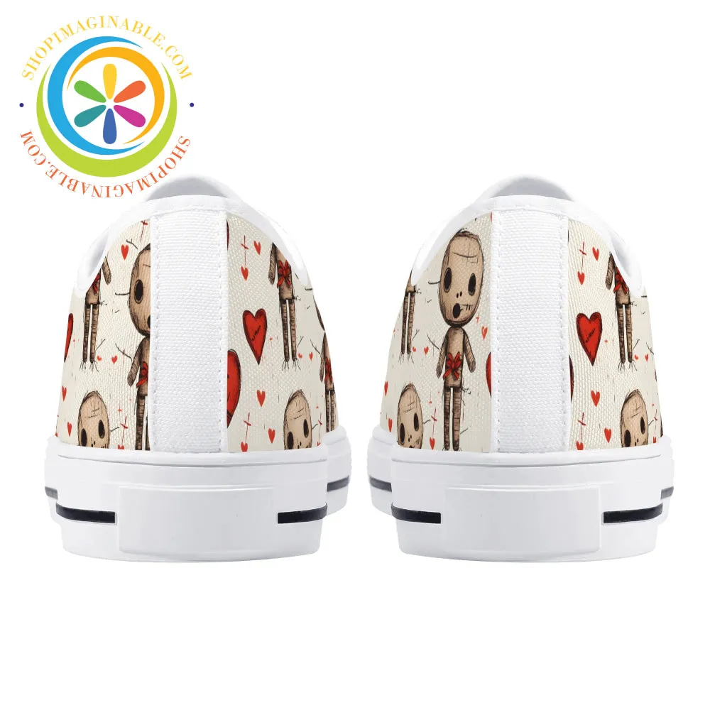 VooDoo Love Ladies Low Top Canvas Shoes