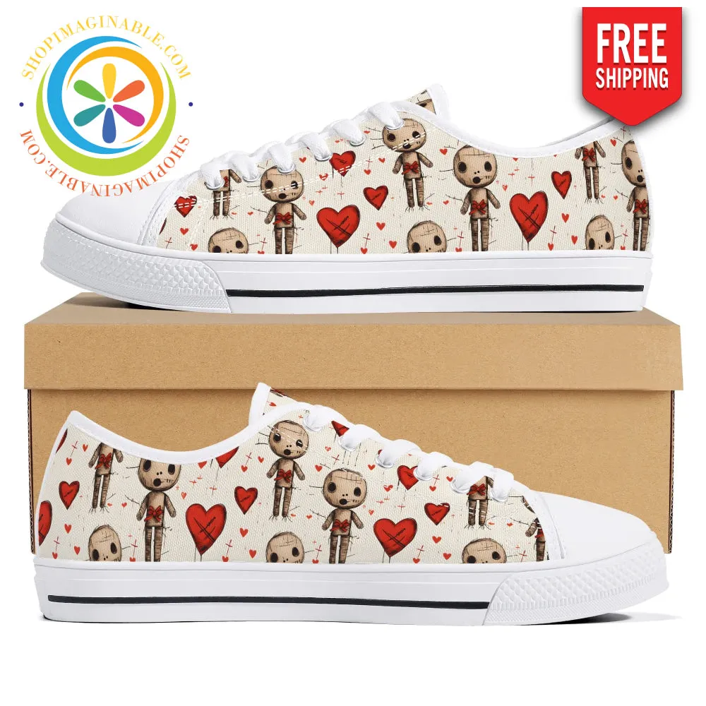 VooDoo Love Ladies Low Top Canvas Shoes