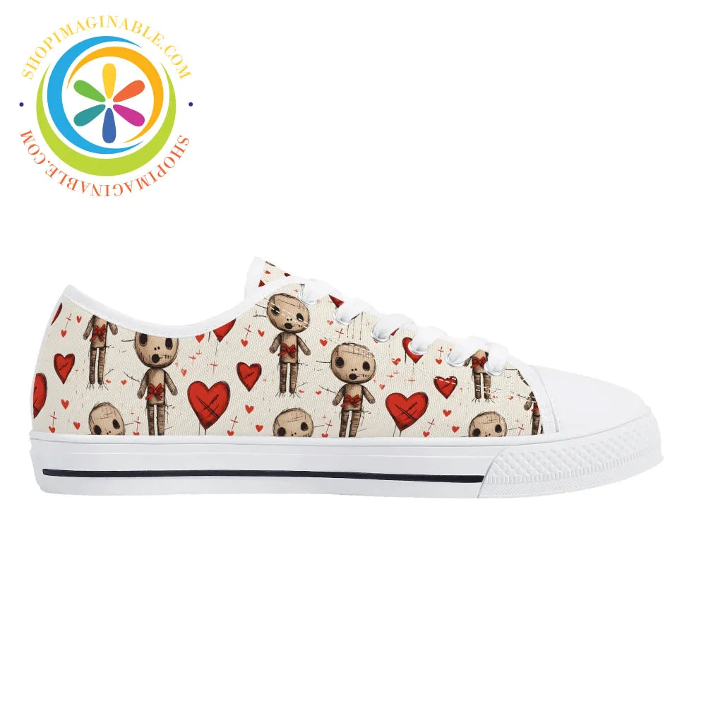 VooDoo Love Ladies Low Top Canvas Shoes