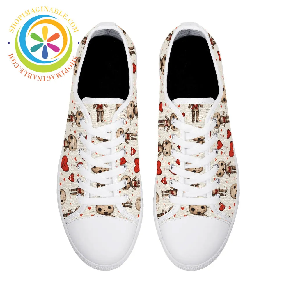 VooDoo Love Ladies Low Top Canvas Shoes