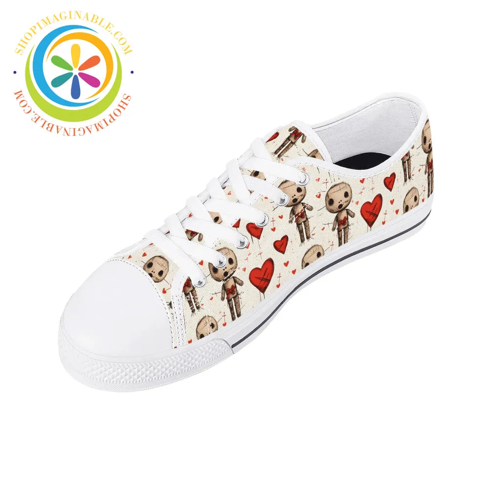 VooDoo Love Ladies Low Top Canvas Shoes