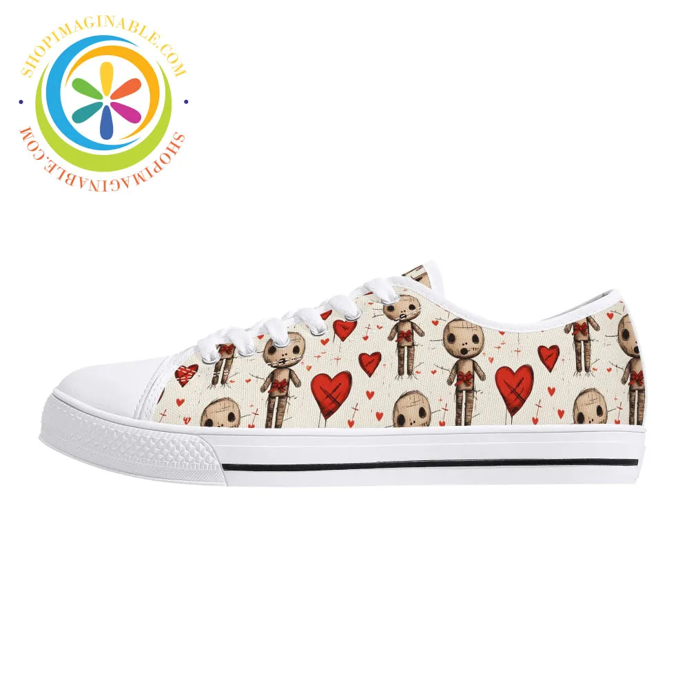 VooDoo Love Ladies Low Top Canvas Shoes