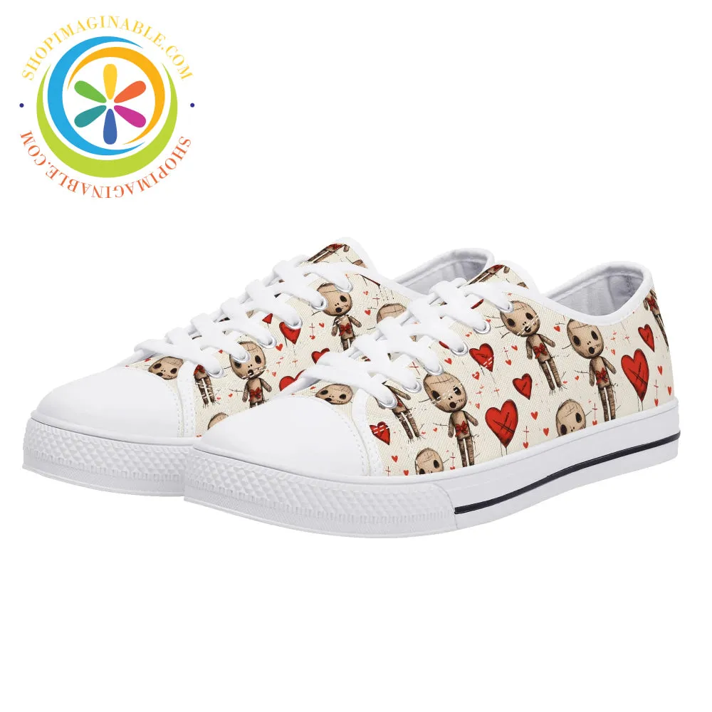 VooDoo Love Ladies Low Top Canvas Shoes