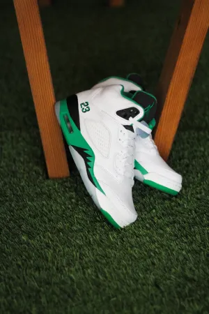 W AIR JORDAN 5 RETRO "LUCKY GREEN"