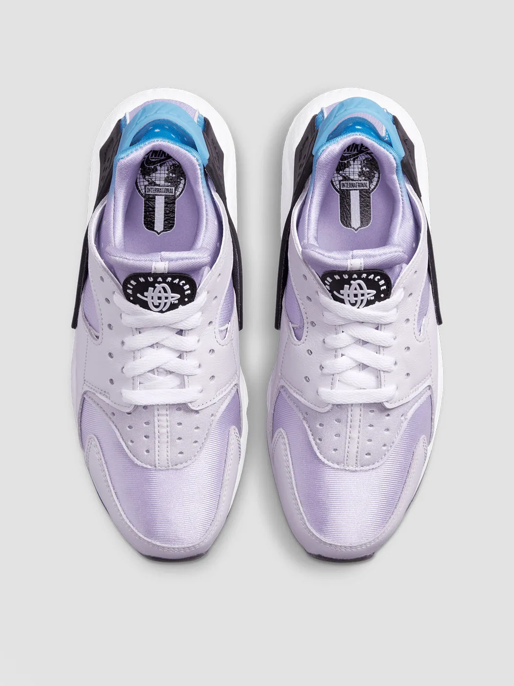 W NIKE AIR HUARACHE - LILAC/BLACK-BARELY GRAPE-WHITE