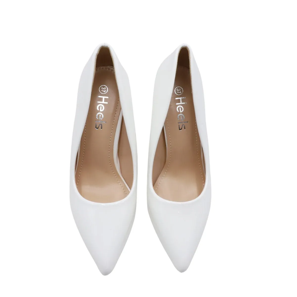 White Formal Court Shoes L00850019