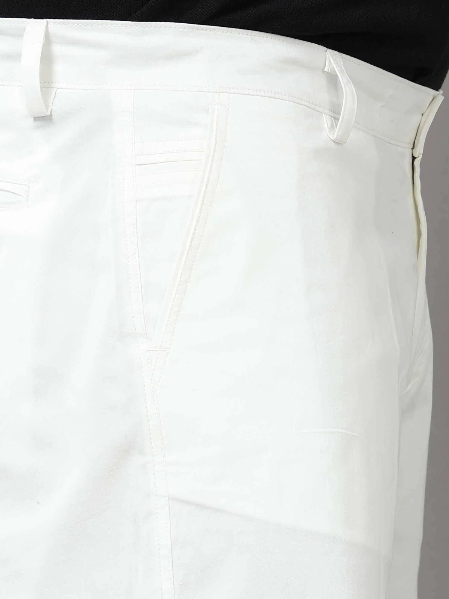 White Shorts Men's Plus Size