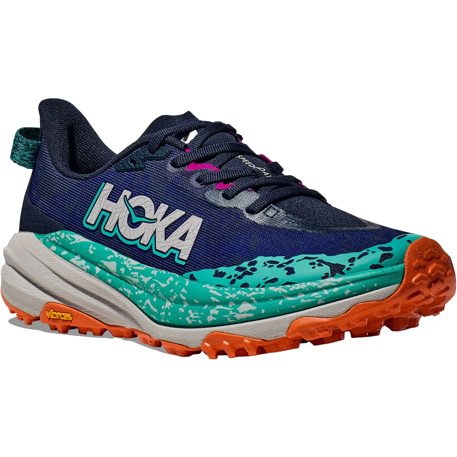 Women's Hoka Speedgoat 6 Varsity Navy/Meteor Synthetic