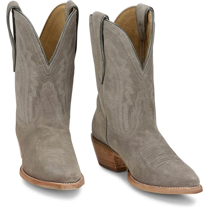 Women's Tony Lama Lea Ash Suede Boot