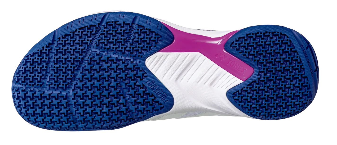 Yonex Cascade Accel Court Wide Shoes White-Purple