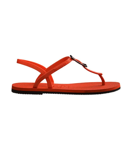 You Paraty Buckle Turtle Sandals Sunset Orange